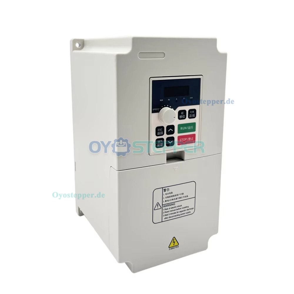 Luftgek&uuml;hltes CNC HF-Spindel-Set 4,5kW ER32 220V/380V 24000U/min mit 5,5kW Frequenzumrichter f&uuml;r CNC Fr&auml;smaschinen